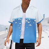 Clouds Hawaiian Shirt | Button Up Down Shirt