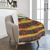 Burger Throw Blanket