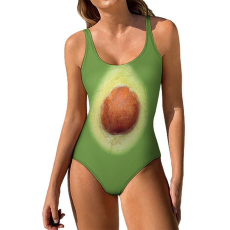 Avocado One Piece Swimsuit - Random Galaxy
