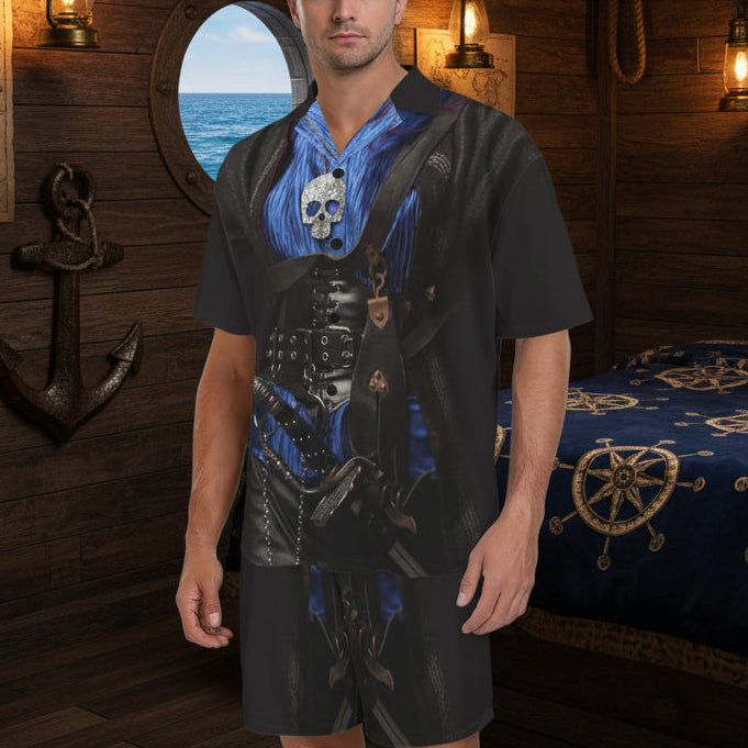 Cursed Captain Pirate Costume Pajama Set