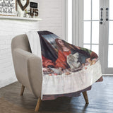 Last Chicken Supper Throw Blanket