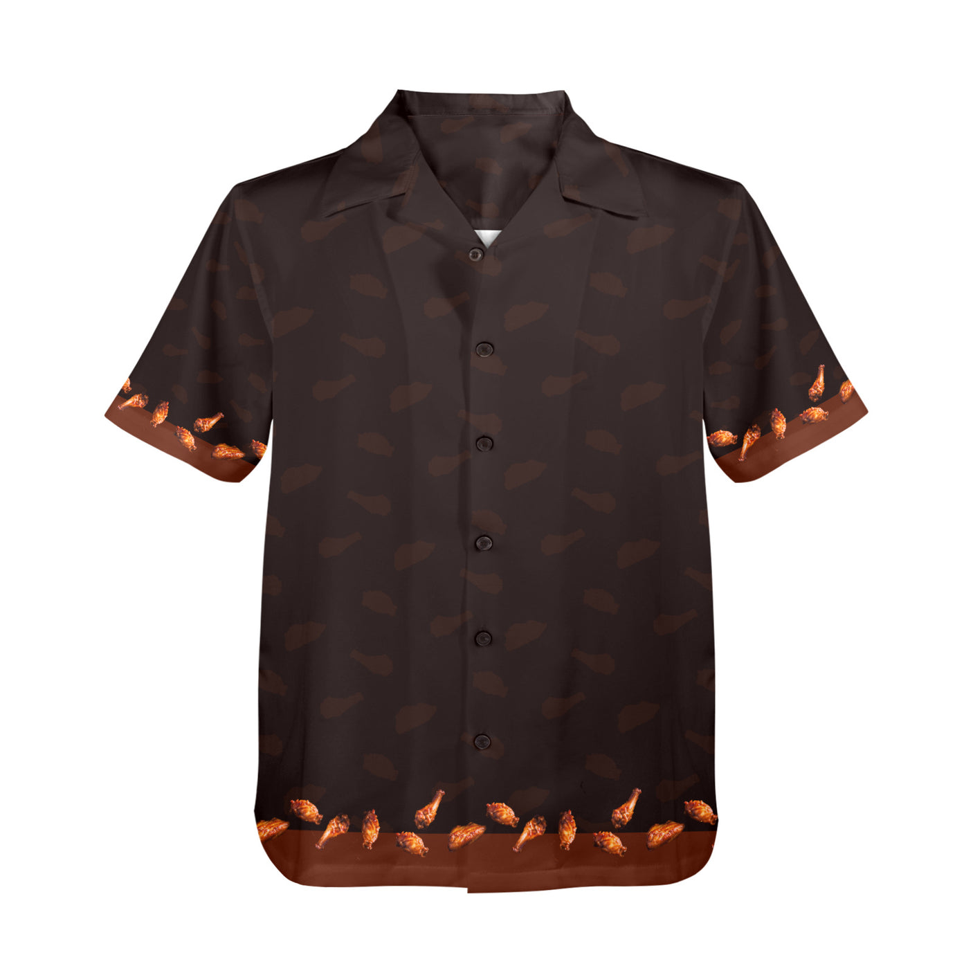 Chicken Wing Hawaiian Shirt | Button Up Down Shirt