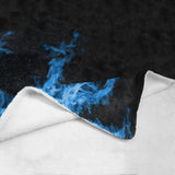 Cool Fire Throw Blanket