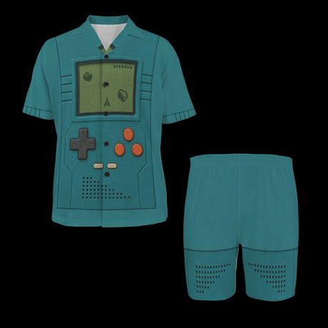 Retro Handheld Game Costume Pajama Set