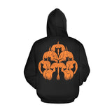 Episodic Drawing Pumpkin Cat Hoodie