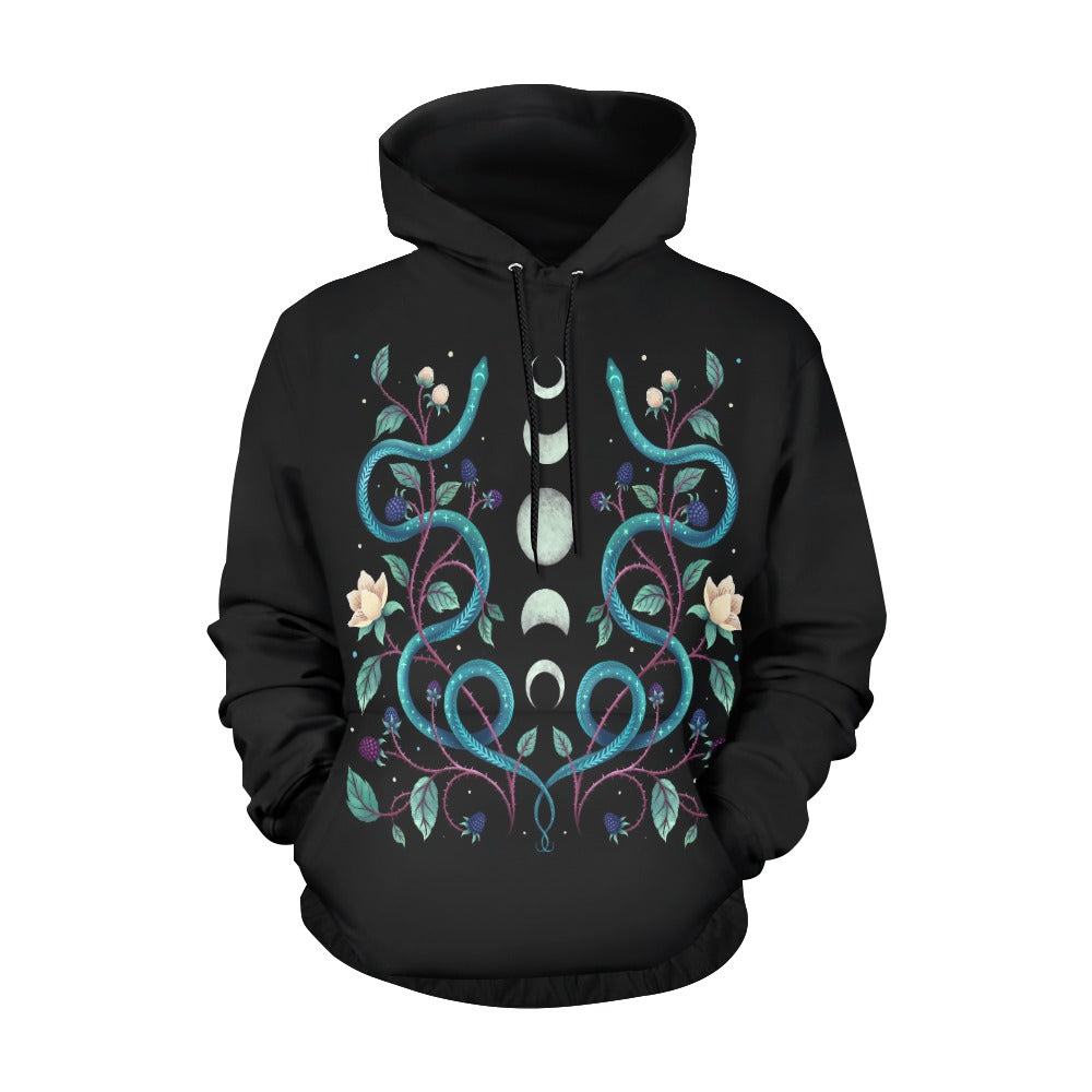 Episodic Drawing Serpent Moon Hoodie