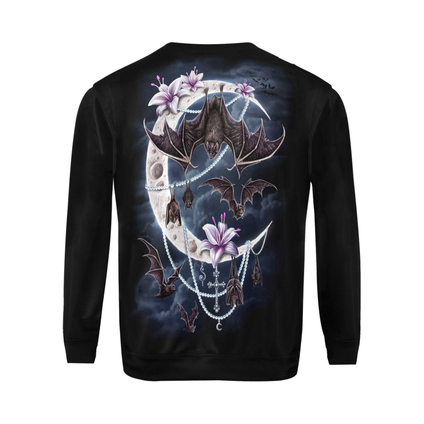 Bats Moon, Sarah Richter Art Sweatshirt