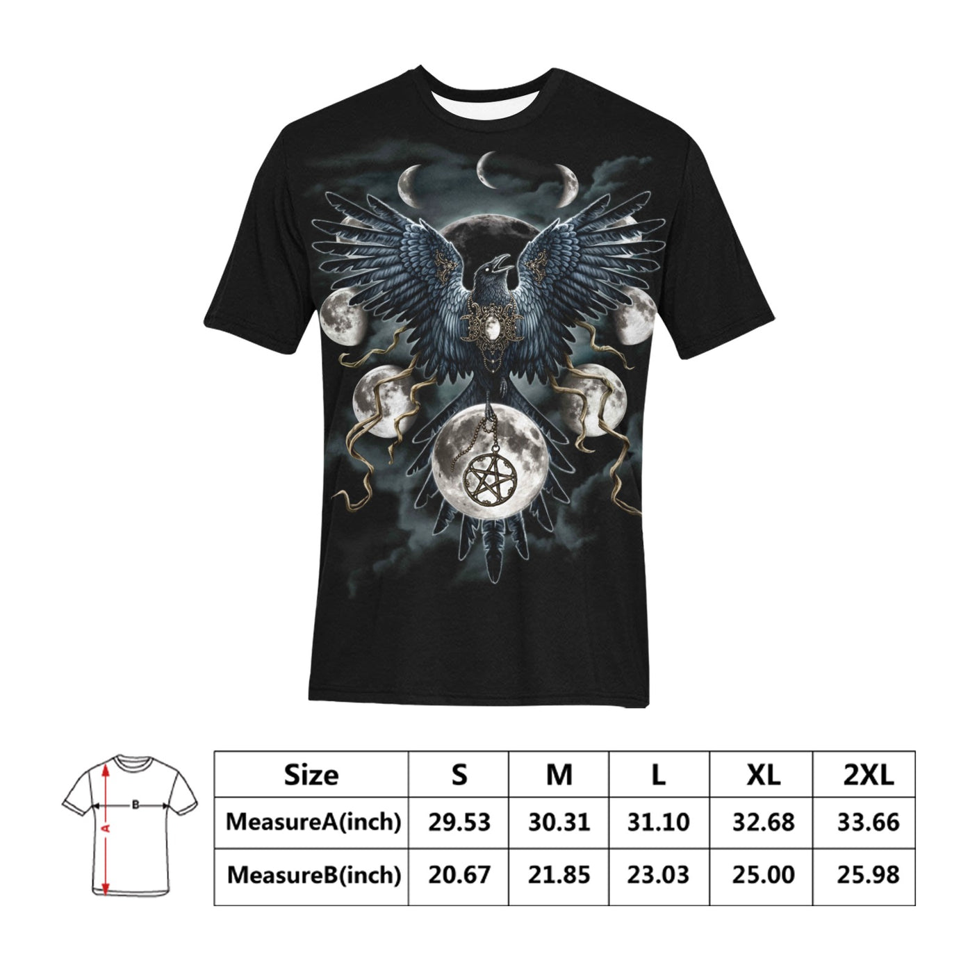 Sinister Wings, Sarah Richter Art Shirt