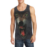 Wolf Face Tank Top