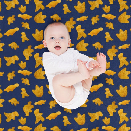Dino Nuggets Throw Blanket