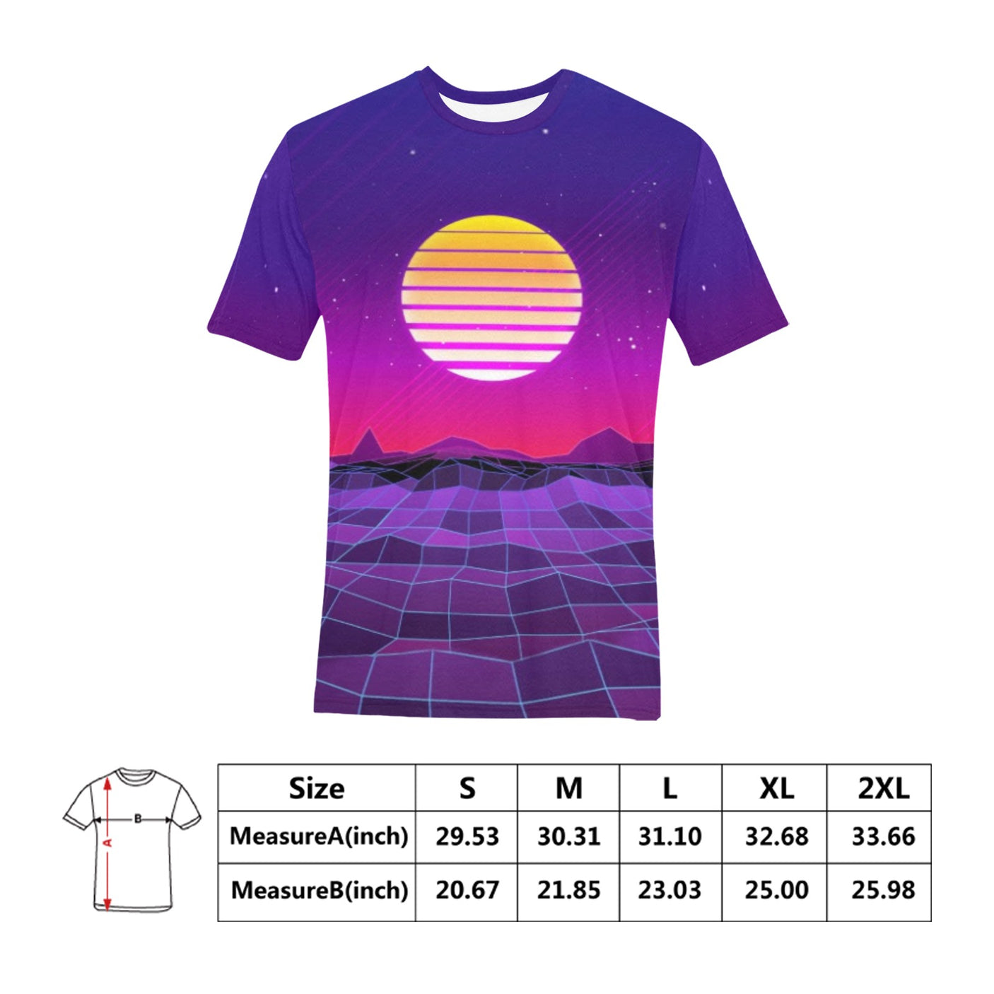 Synthwave Sunset Shirt