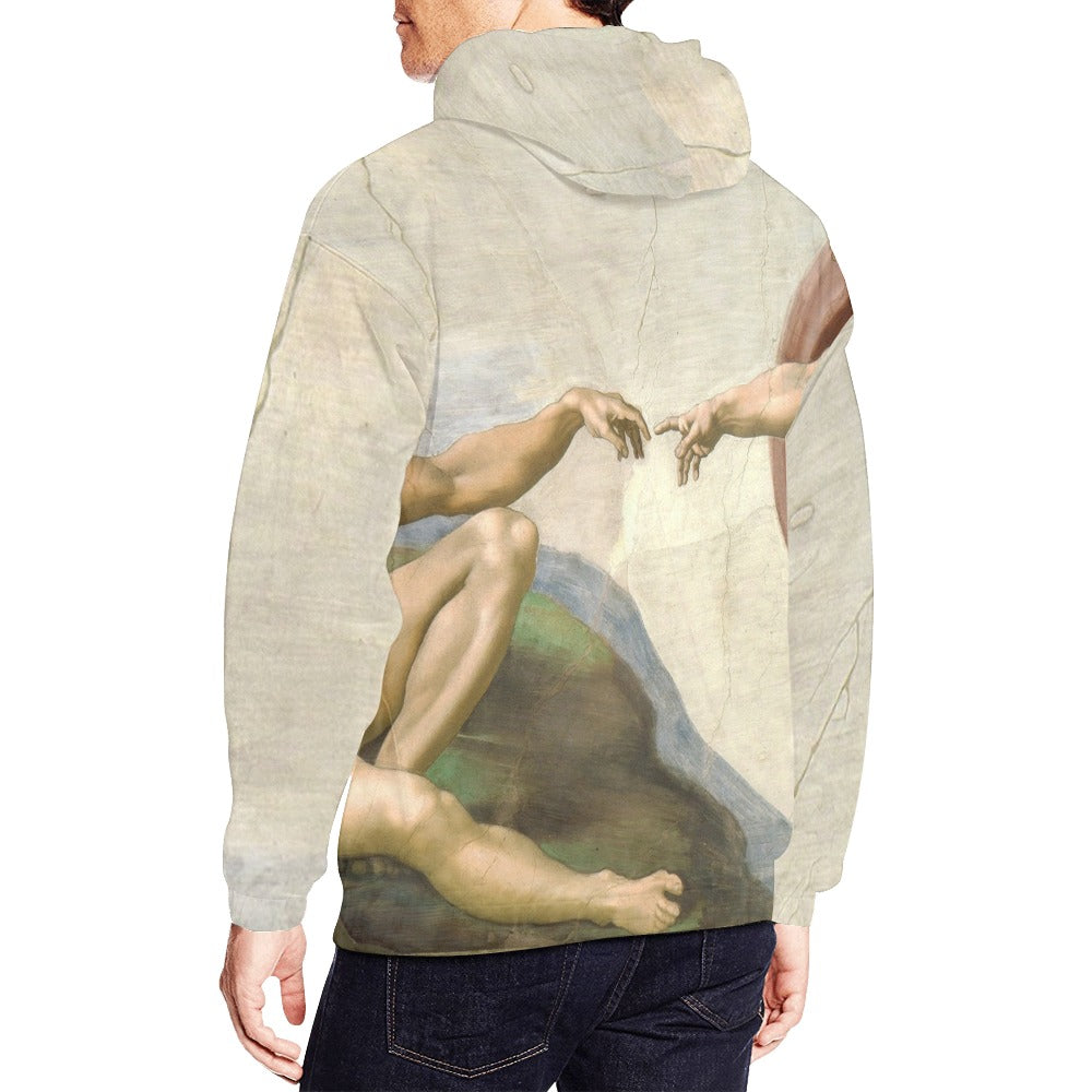 Creation Of Adam Hoodie