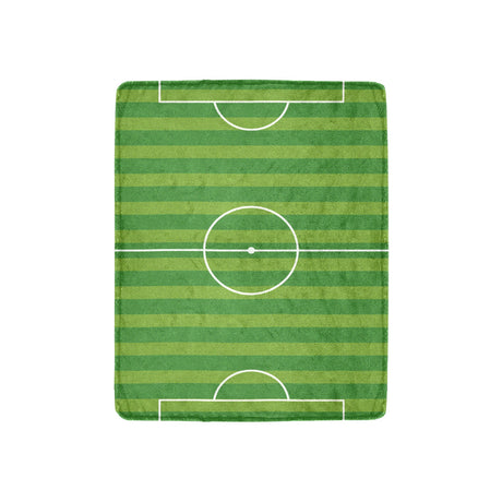 Football Field Throw Blanket