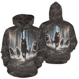 Rainforest Wolf Hoodie