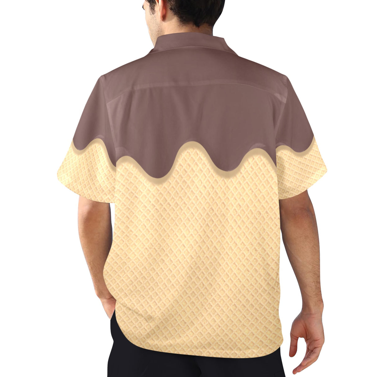 Ice Cream Hawaiian Shirt - Sweet Vacation Food Gift