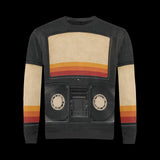 Retro VHS Cassette Tape Costume Sweater