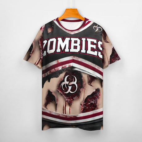 Dead Zombie Cheerleader Costume Shirt