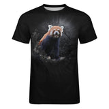 Chemise Panda Rouge