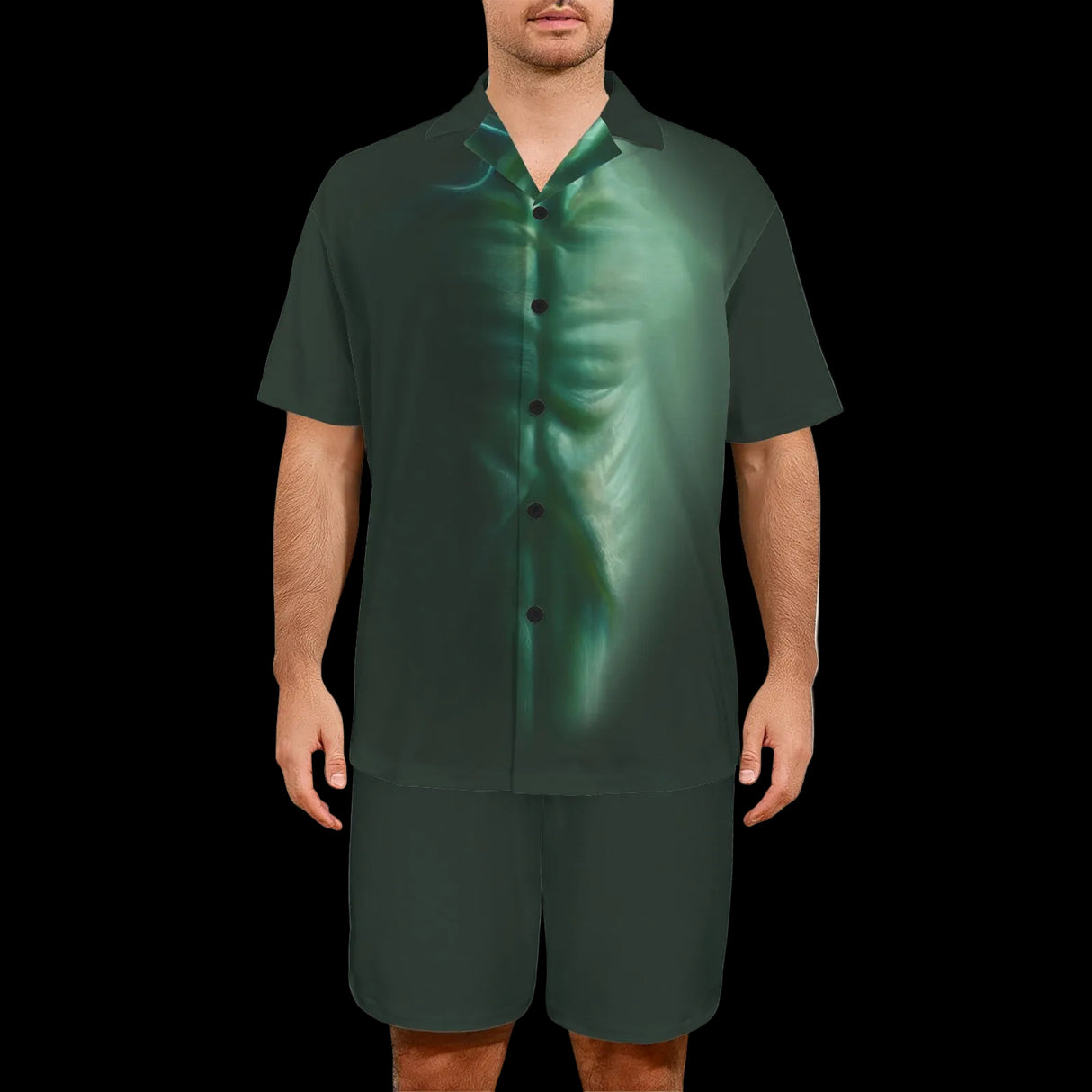 Green Alien Costume Pajama Set