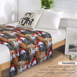 Guinea Pig Christmas Throw Blanket