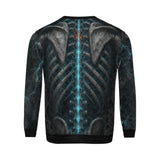 Glowing Skeleton Heart Halloween Costume Sweatshirt