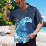 Dolphin Hawaiian Shirt | Button Up Down Shirt