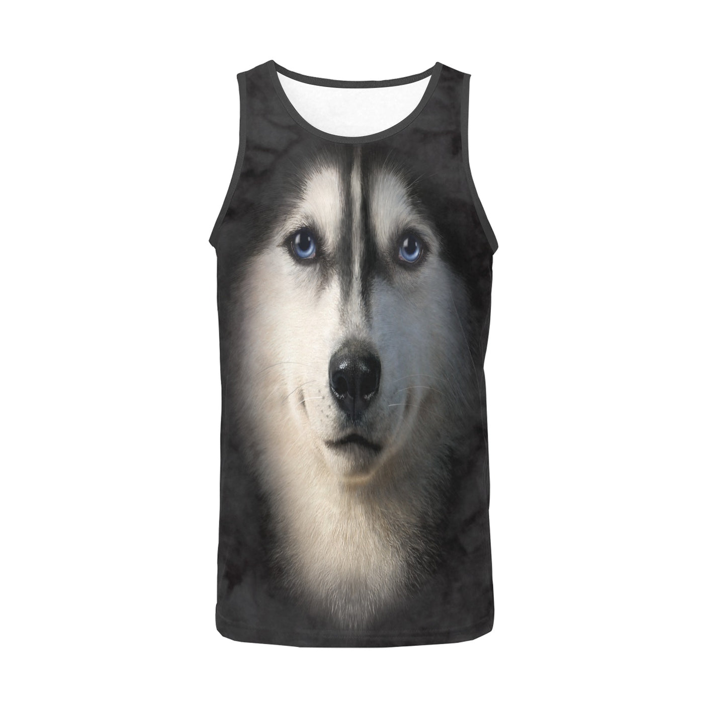 Siberian Husky Face Tank Top