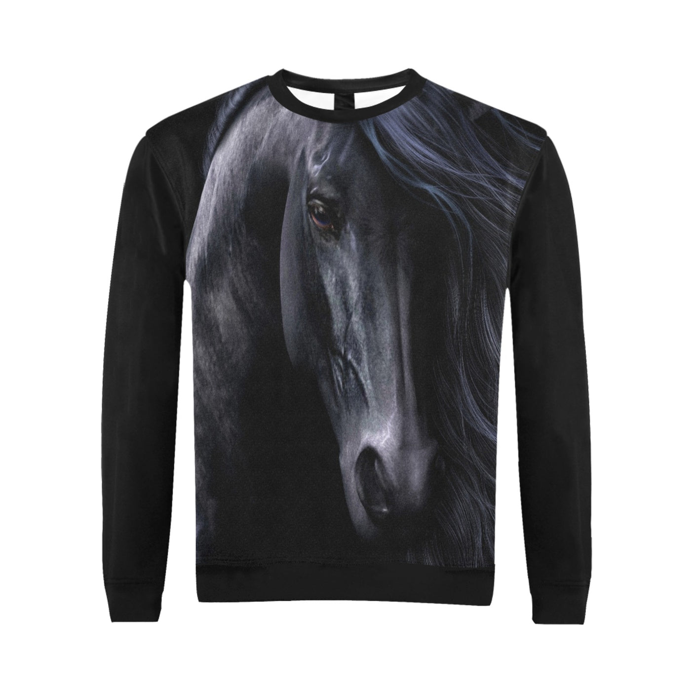 Laurie Prindle Black Horse Sweater