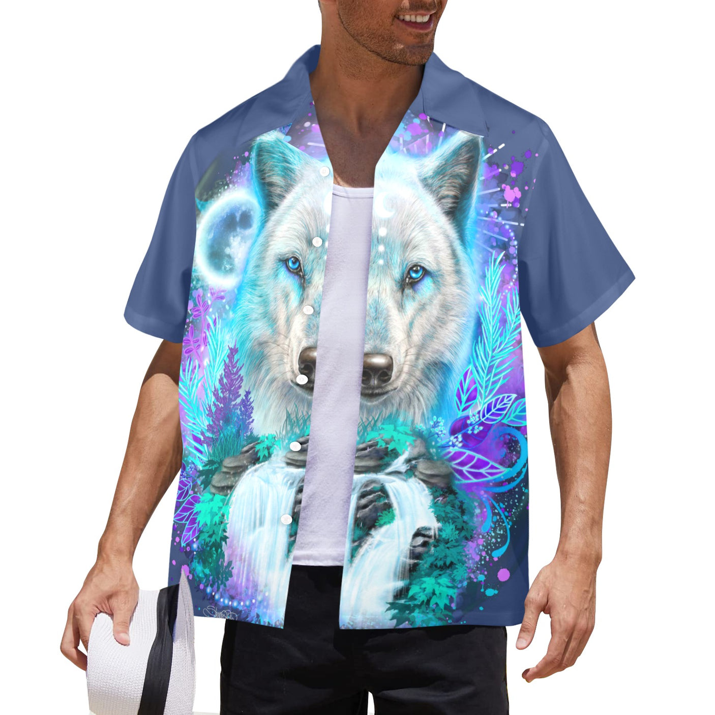 Sheena Pike Wolf Hawaiian Shirt