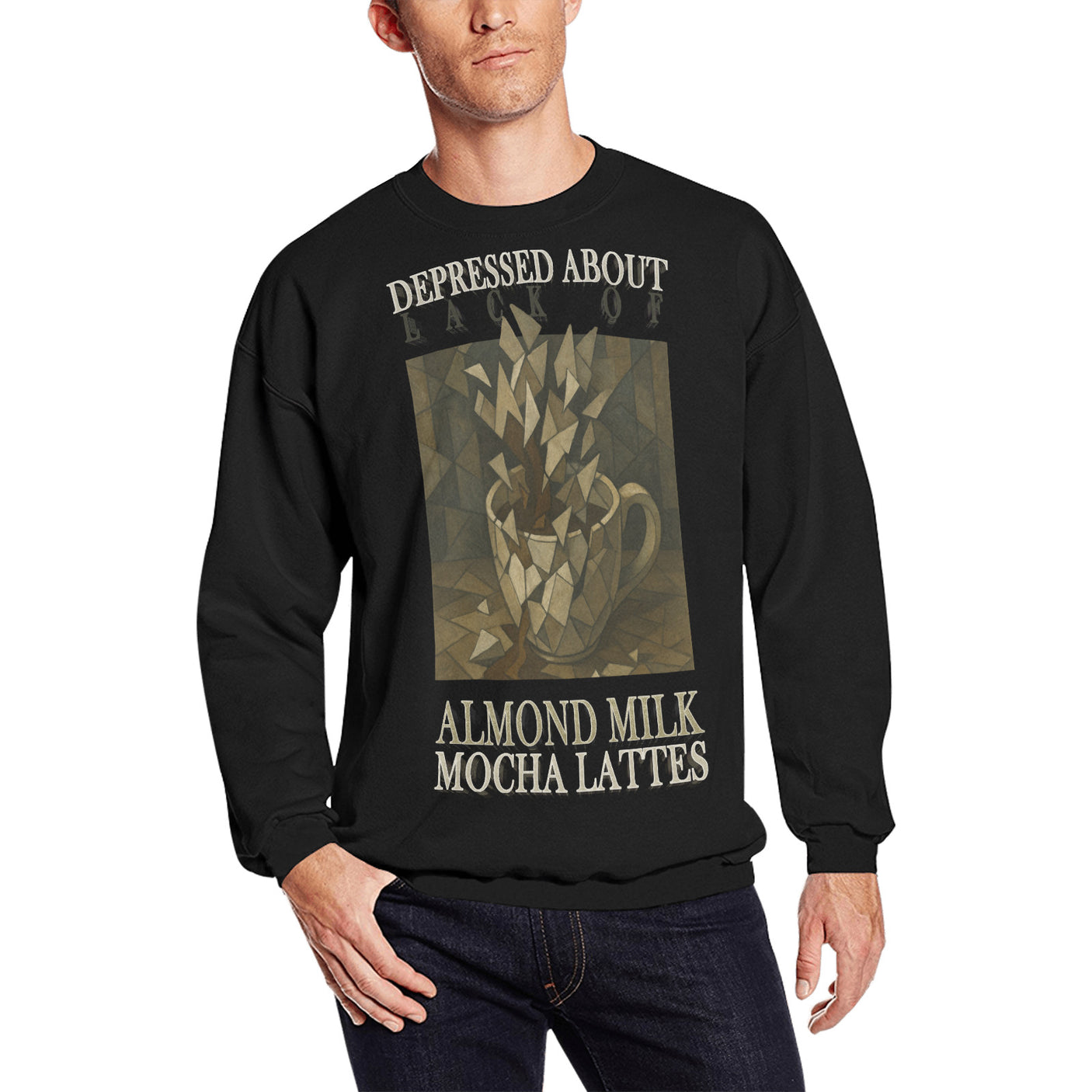White Elephant Sweater | Mocha Latte Christmas Sweatshirt