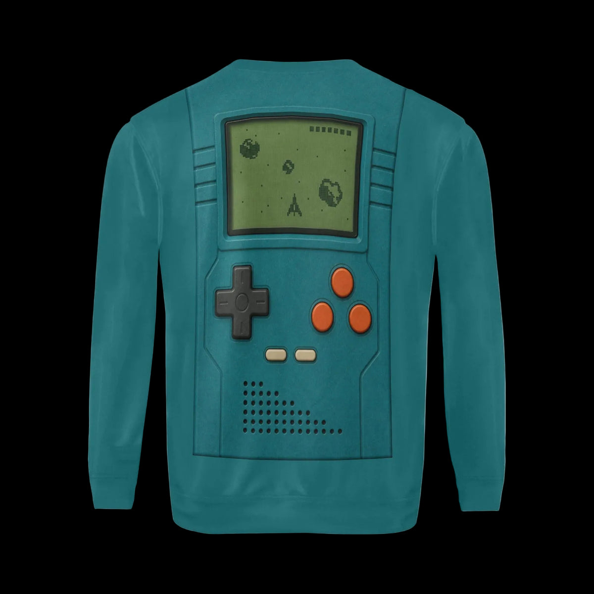 Retro Handheld Game Costume Sweater
