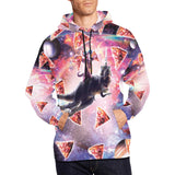 Space Cat Dinosaur Hoodie