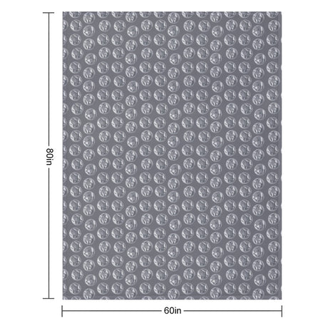 Bubble Cushion Wrap Throw Blanket