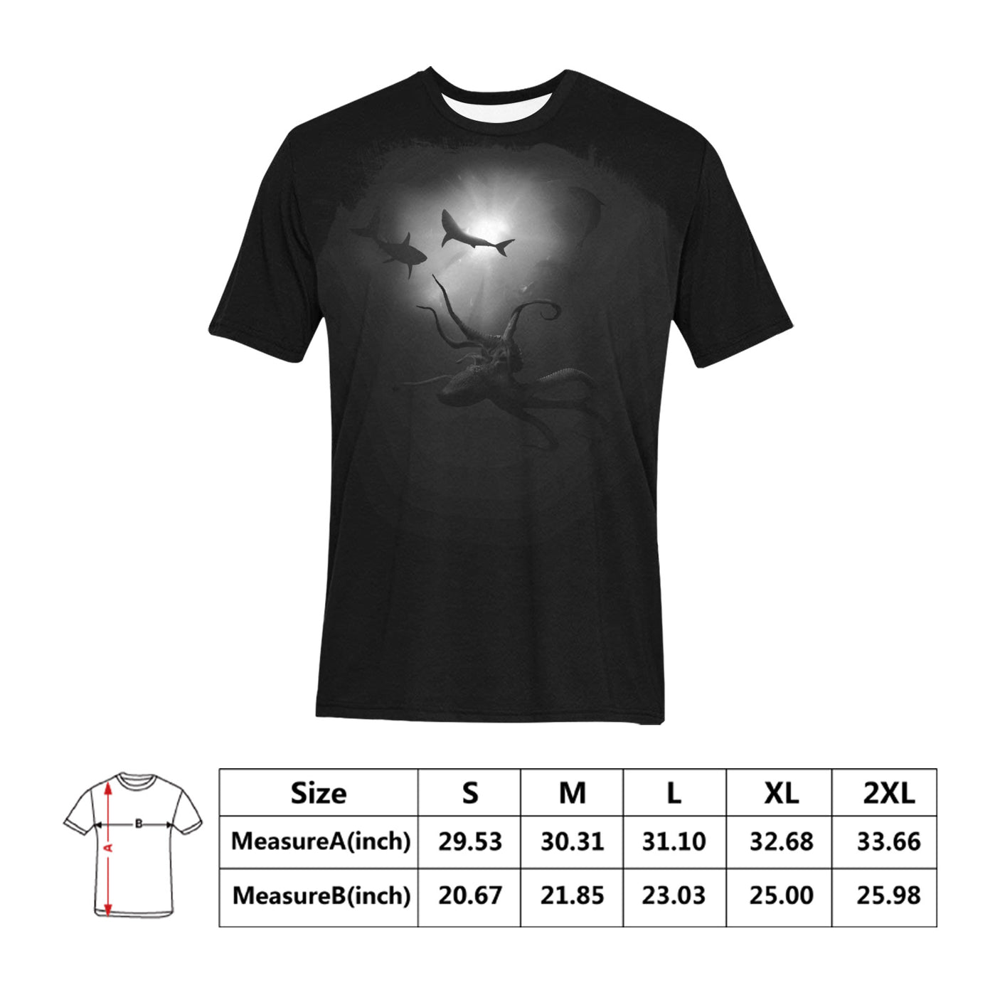 Shark and Octopus Shirt