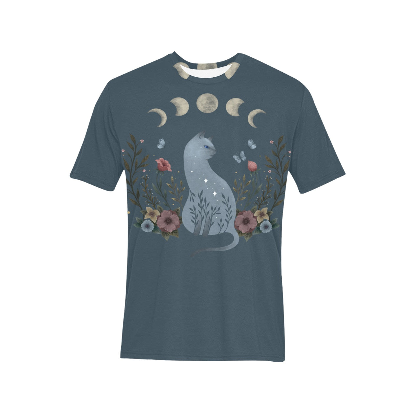 Episodic Drawing Moon Cat Shirt