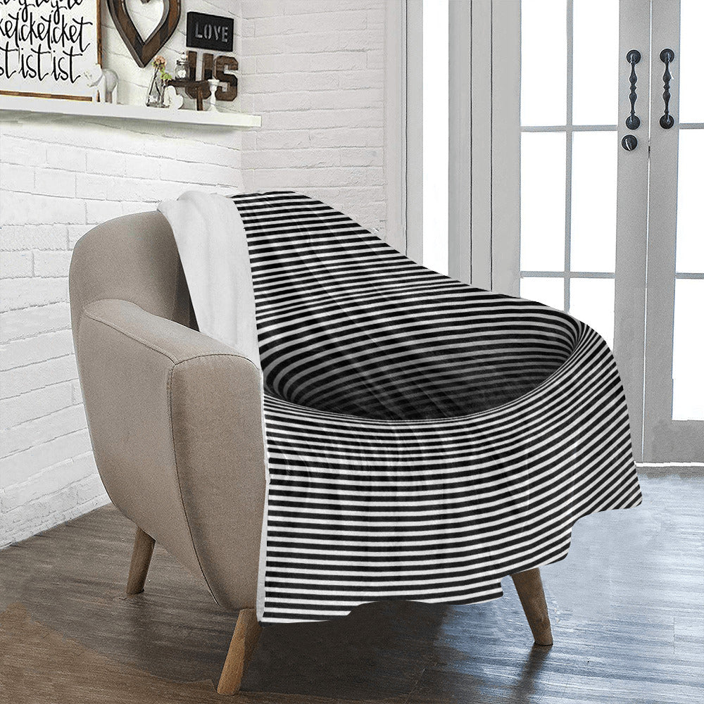 Optical Illusion Throw Blanket