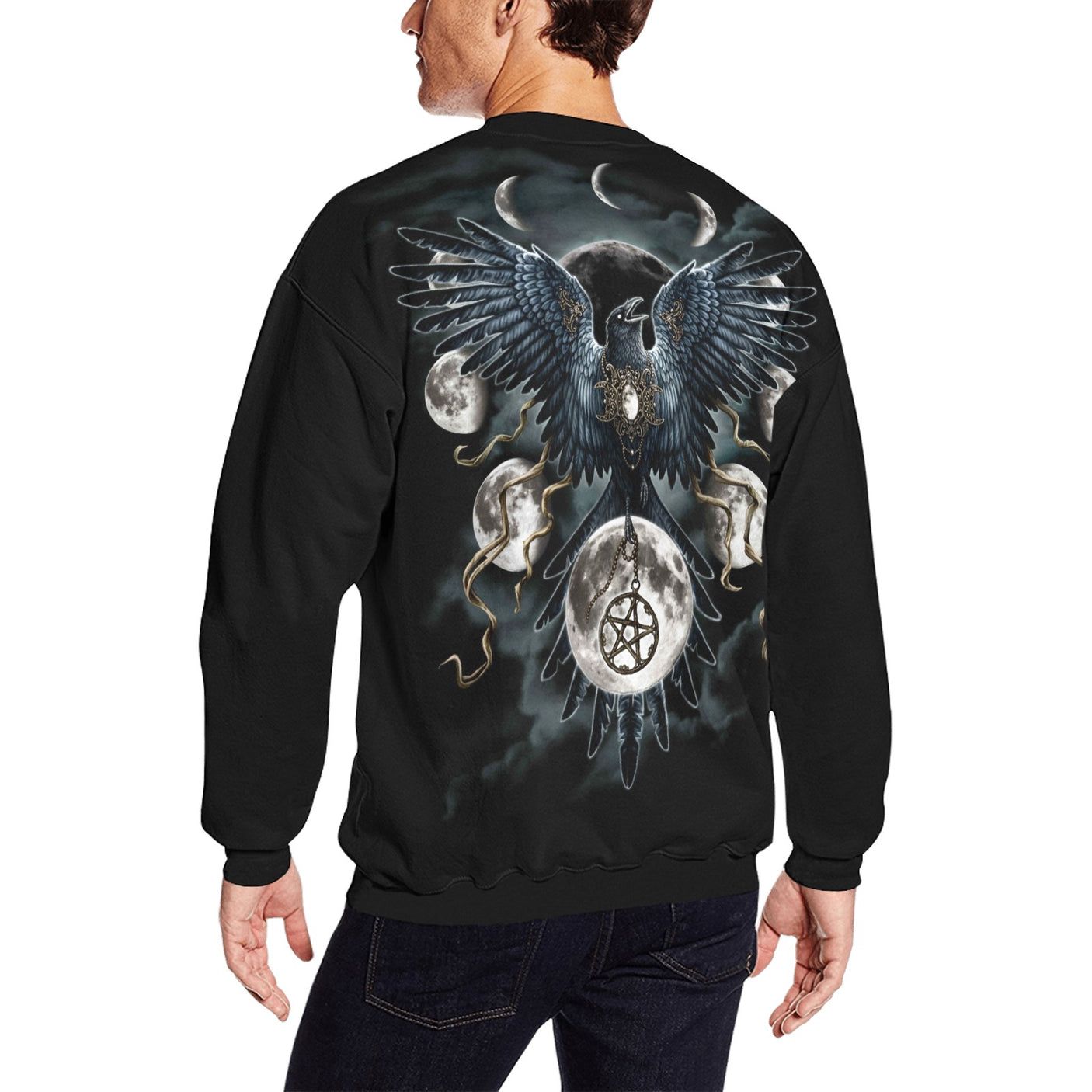 Sinister Wings, Sarah Richter Art Sweatshirt