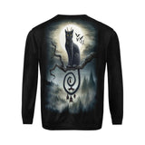 Moonlight Companions, Sarah Richter Art Sweatshirt