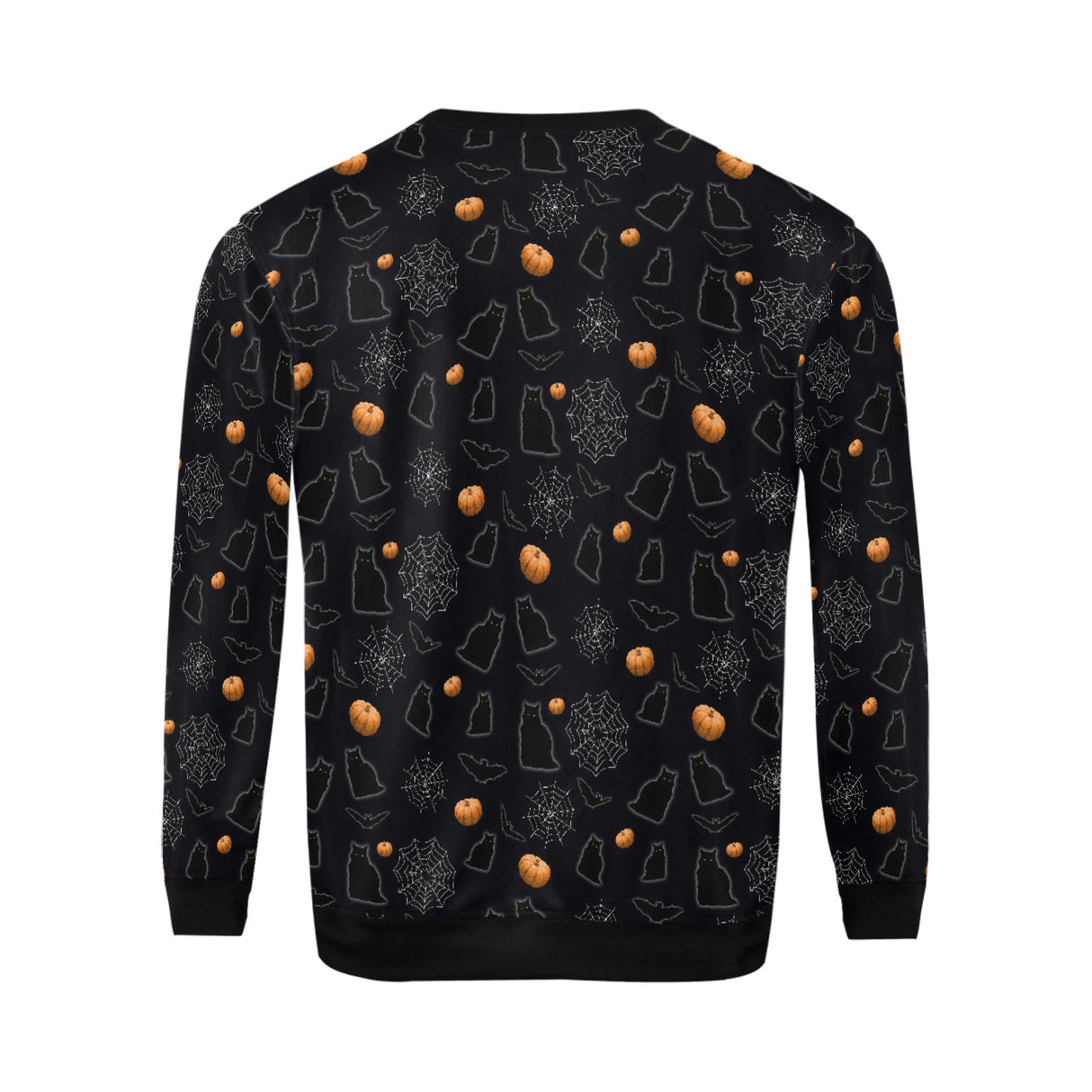 Black Cat Pumpkin Sweater