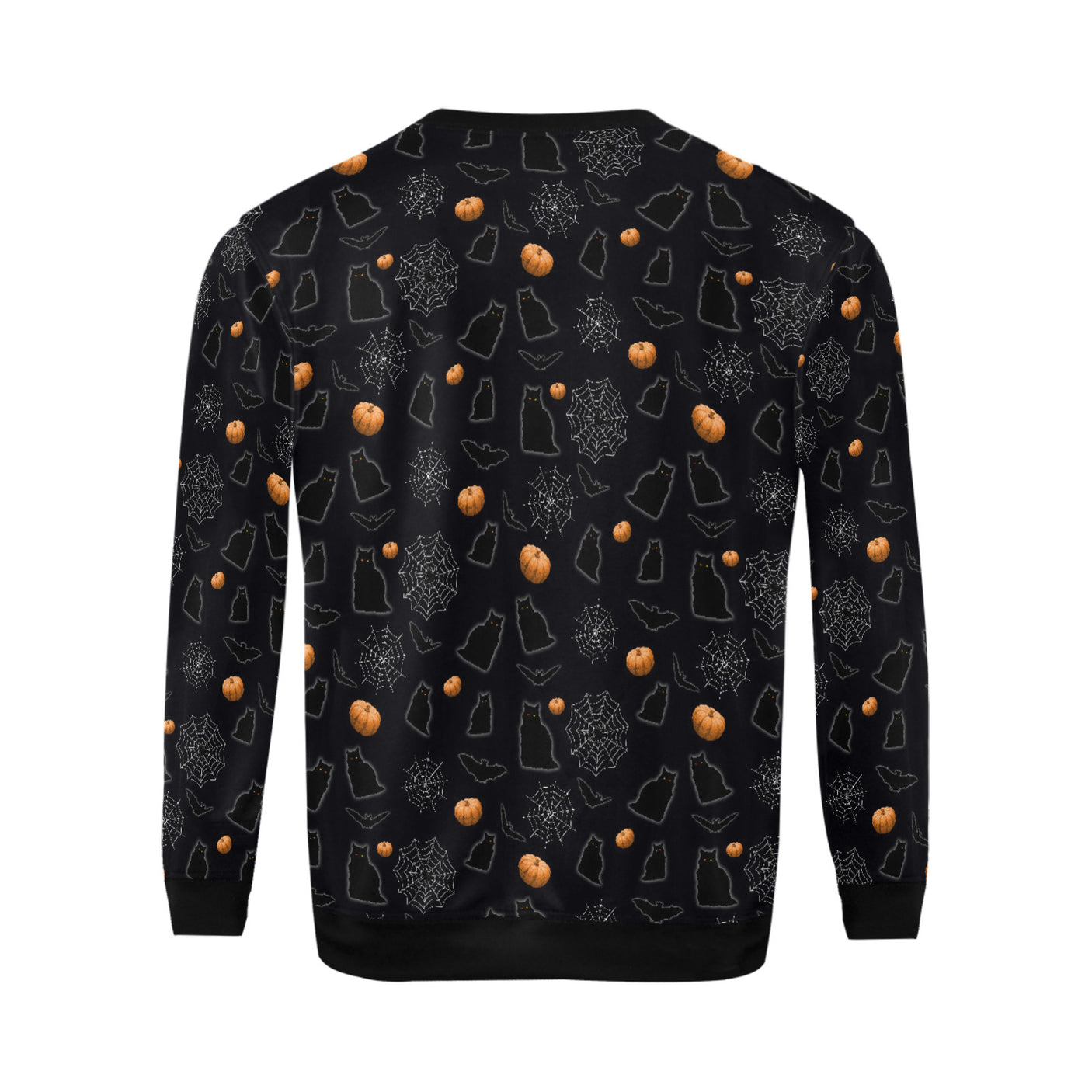 Black Cat Pumpkin Sweater