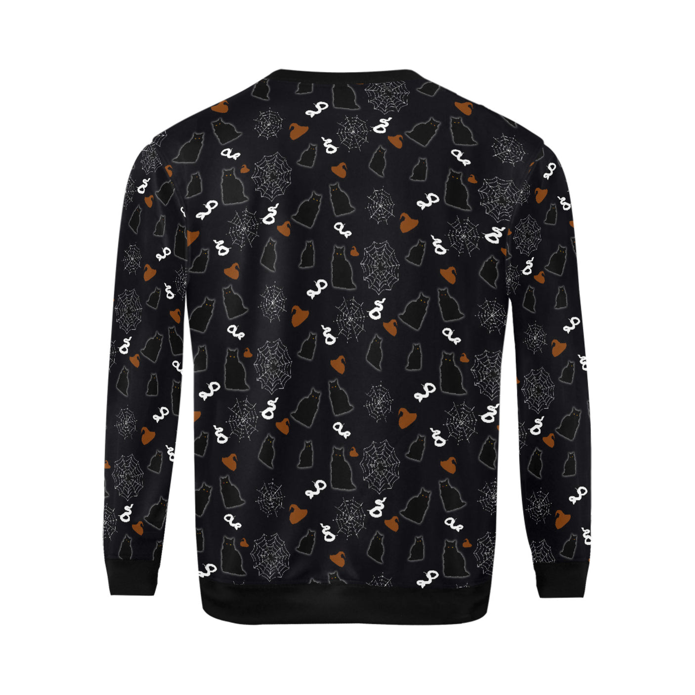 Black Cat Snake Sweater
