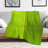 Banana Leaf Throw Blanket