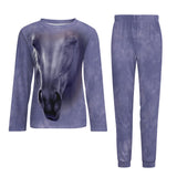 Purple Horse Face Pajamas