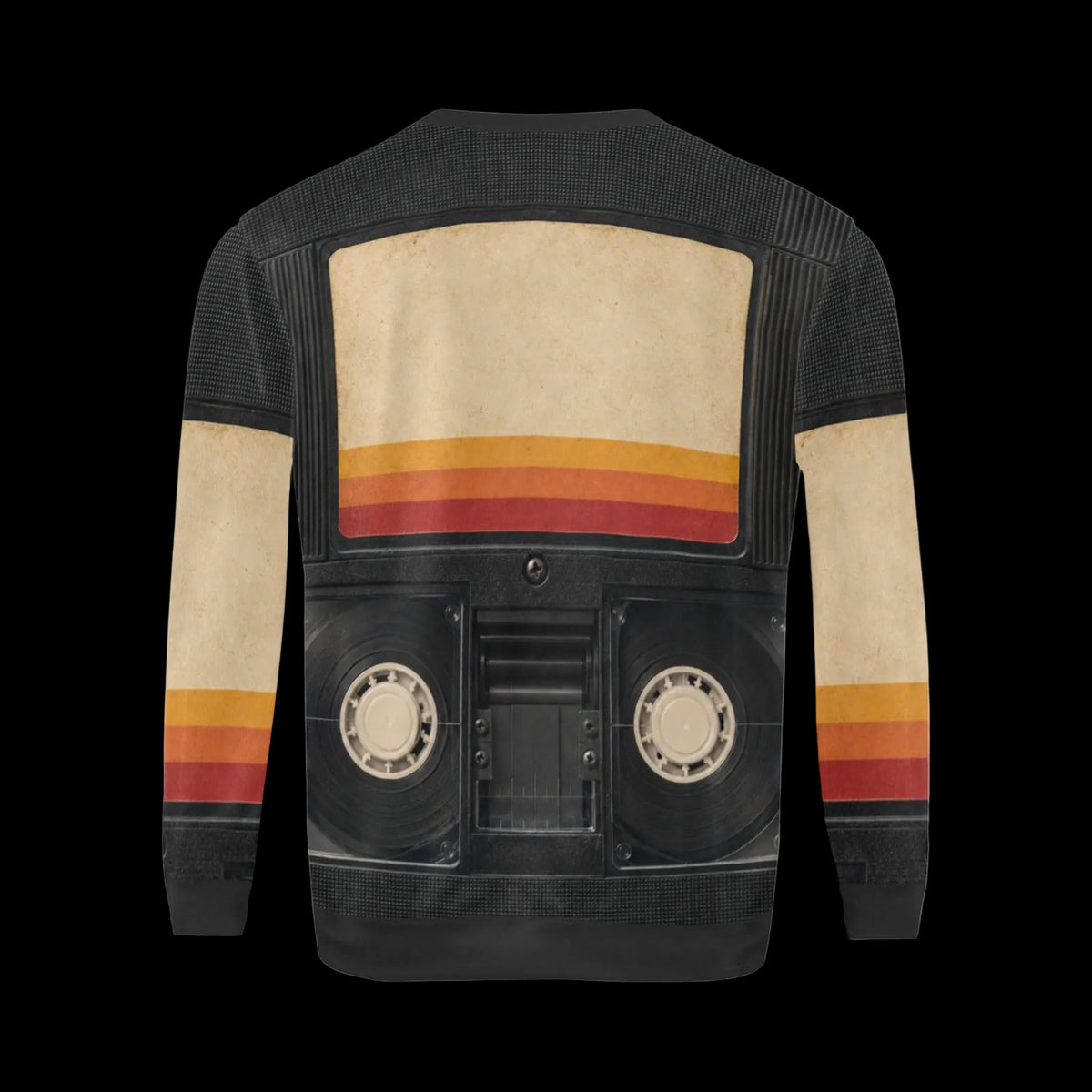 Retro VHS Cassette Tape Costume Sweater