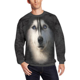 Siberian Husky Face Sweater