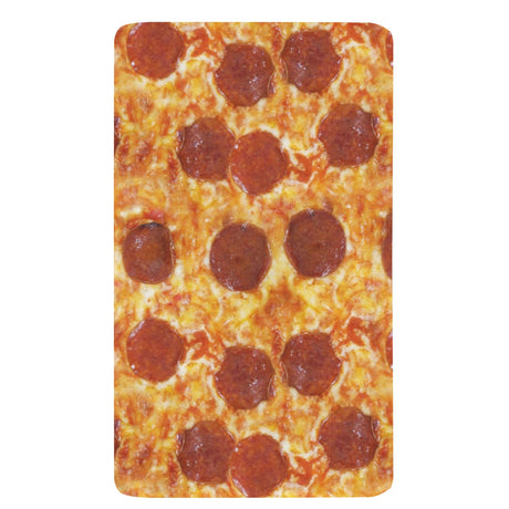 Pepperoni Pizza Twin Fitted Sheet – Funny Bedding, 39 x 75 x 15 in