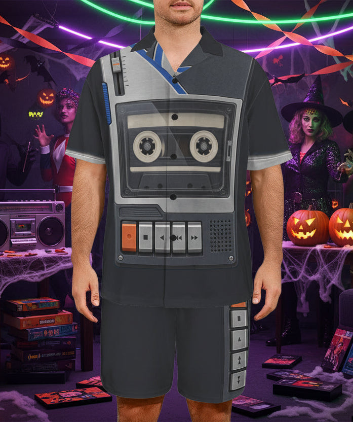 Retro Casette Player Costume Pajama Set