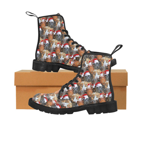 Christmas Guinea Pig Boots for Women - Random Galaxy