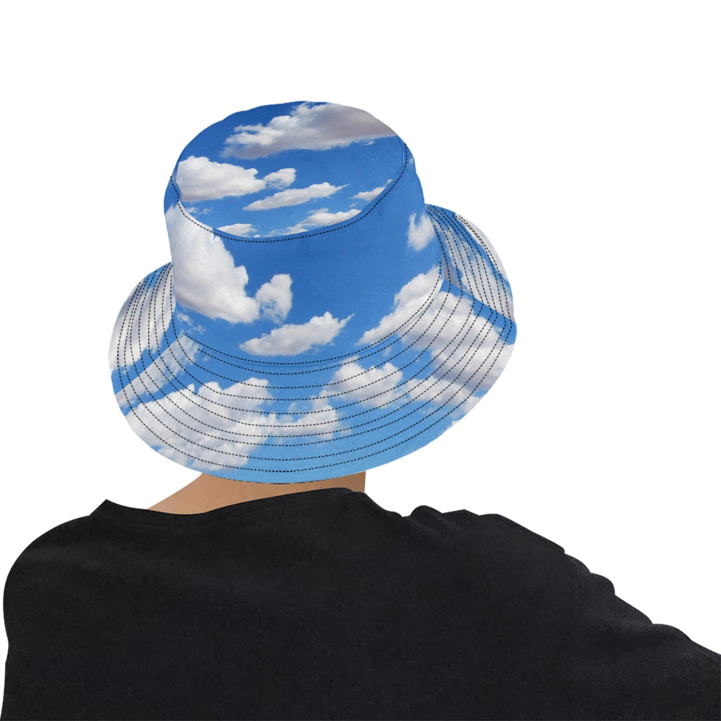 Clouds Bucket Hat - Random Galaxy