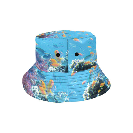 Coral Bucket Hat - Random Galaxy